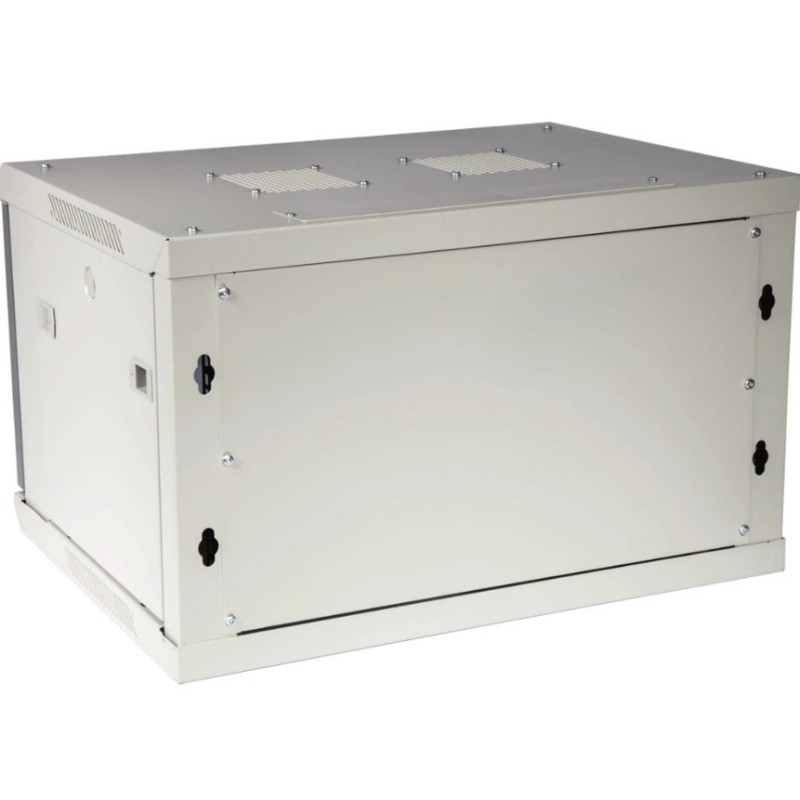 Шкаф серверный Lanmaster TWT-CBWPG-9U-6x6-GY 9U 600x600 мм до 60 кг