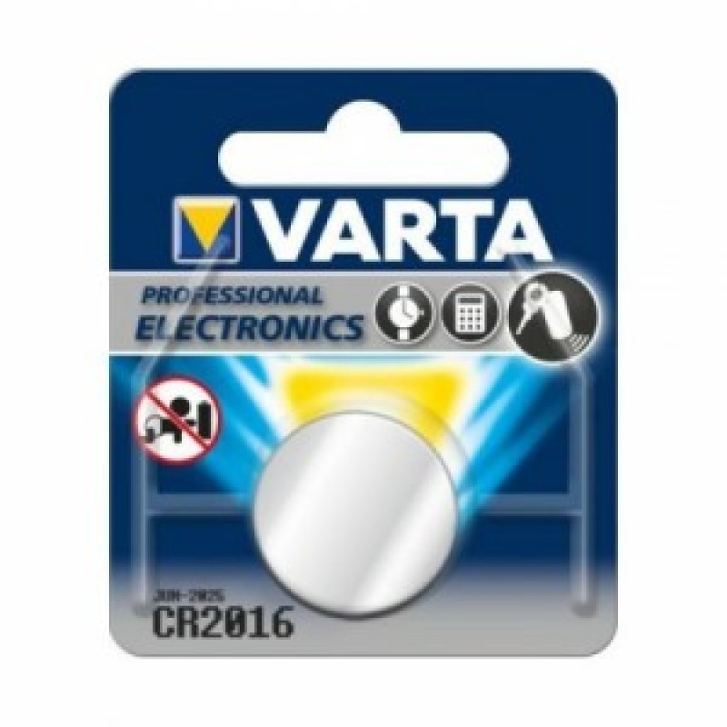 Батарейка Varta CR2016, lithium, 3V/85mAh,