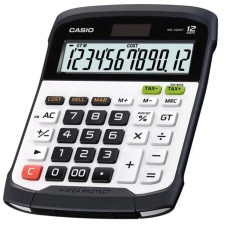 Калькулятор настольный Casio WD-320MT-W-EC 12-разрядный влагозащищенный IP54 со съемной клавиатурой