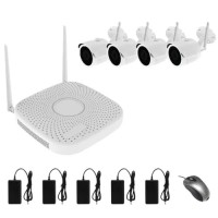 Комплект видеонаблюдения 4+1 CANTONK WIFIPGE420RHE200