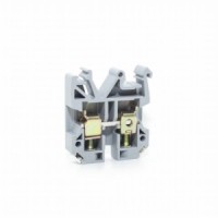 Клемма проходная Deluxe JXB 4/35 серая