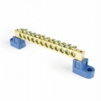 Шина нулевая Deluxe TS-0812А 12 групп 8х12 мм