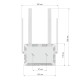 Интернет-центр Netcraze Viva NC-1913 AC1200 Gigabit USB Mesh