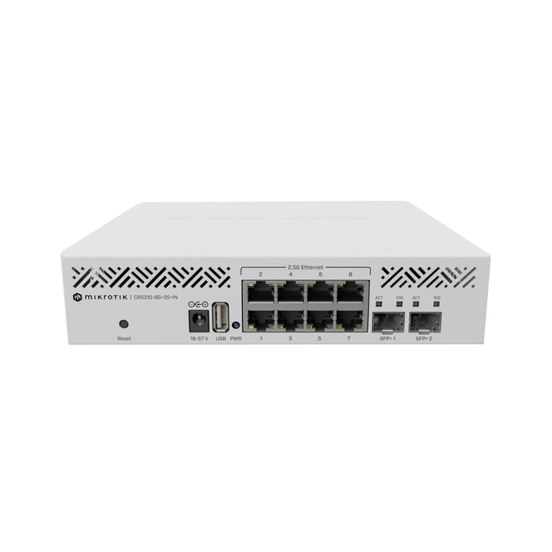 Коммутатор MikroTik CRS310-8G+2S+IN