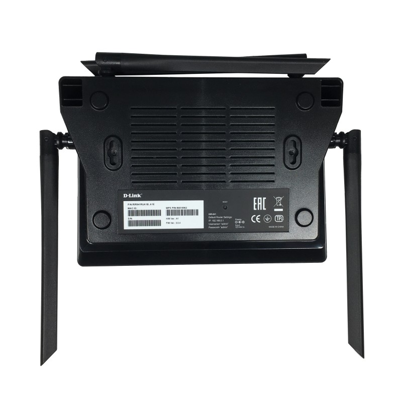 Wi‑Fi роутер D-Link DIR-841: AC1200, Wi‑Fi 5, гигабитный WAN, 4×Fast LAN