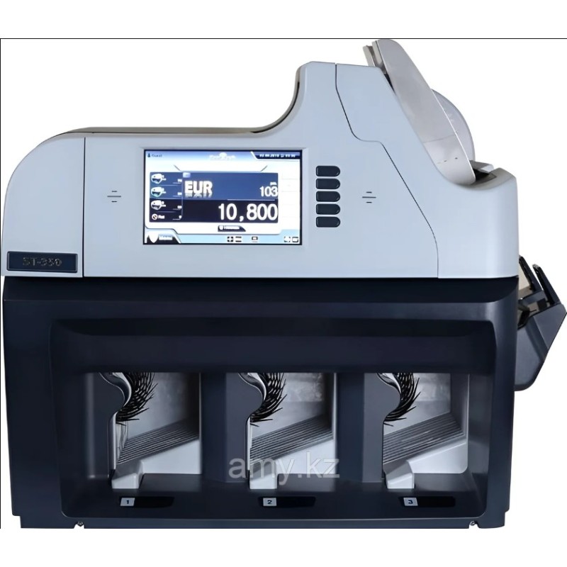 Сортировщик банкнот Hitachi ST-350 3 кармана, 7" сенсорный экран, до 10 валют