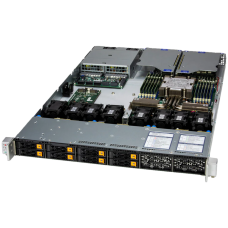 Сервер Supermicro AS-1116CS-TN-OTO-76 1U (AMD EPYC Turin 9575F 64 Ядер, 64 GB DDR5, 960 GB NVMe, 2x2000W)
