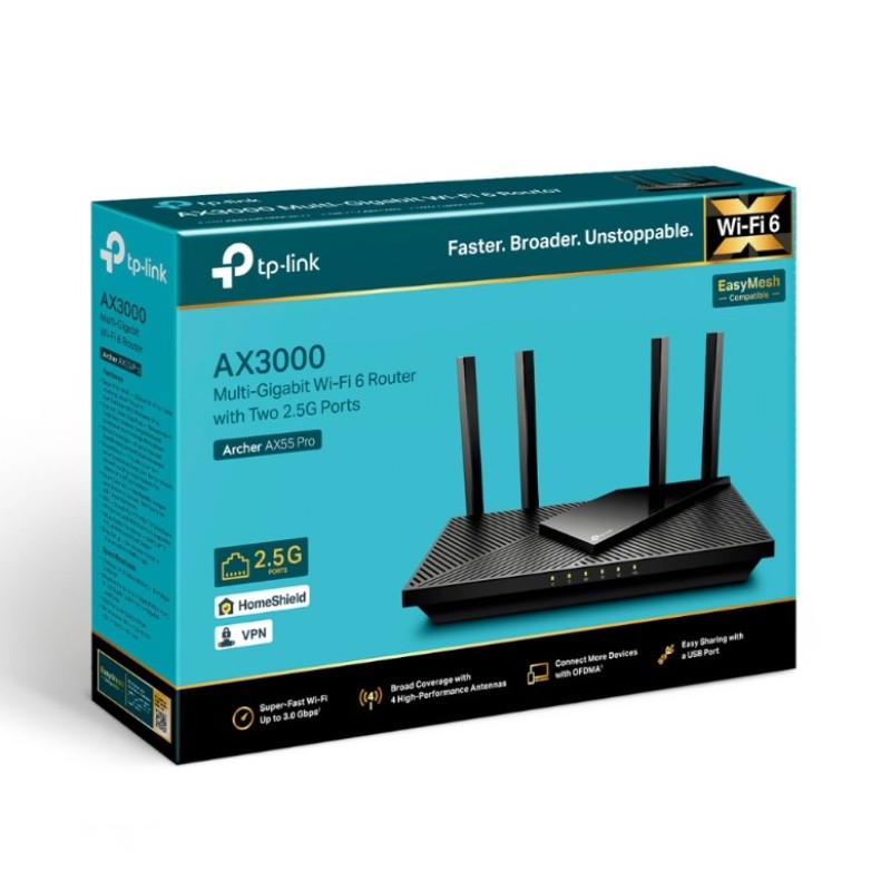 Роутер TP-Link Archer AX55 Pro