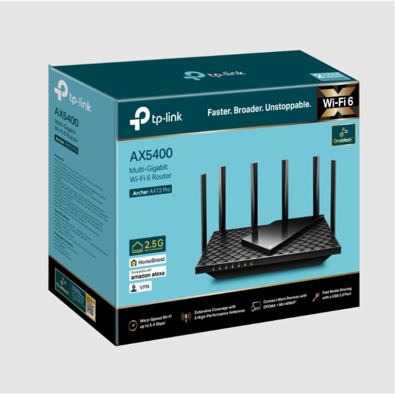 Роутер TP-Link Archer AX72 Pro
