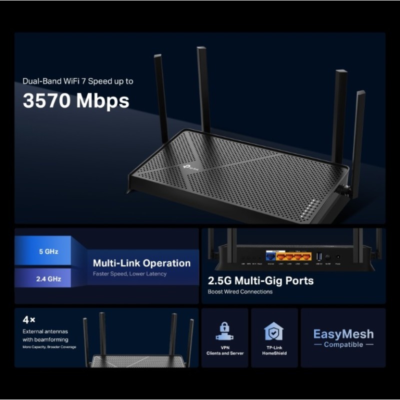 Маршрутизатор TP-Link Archer BE230