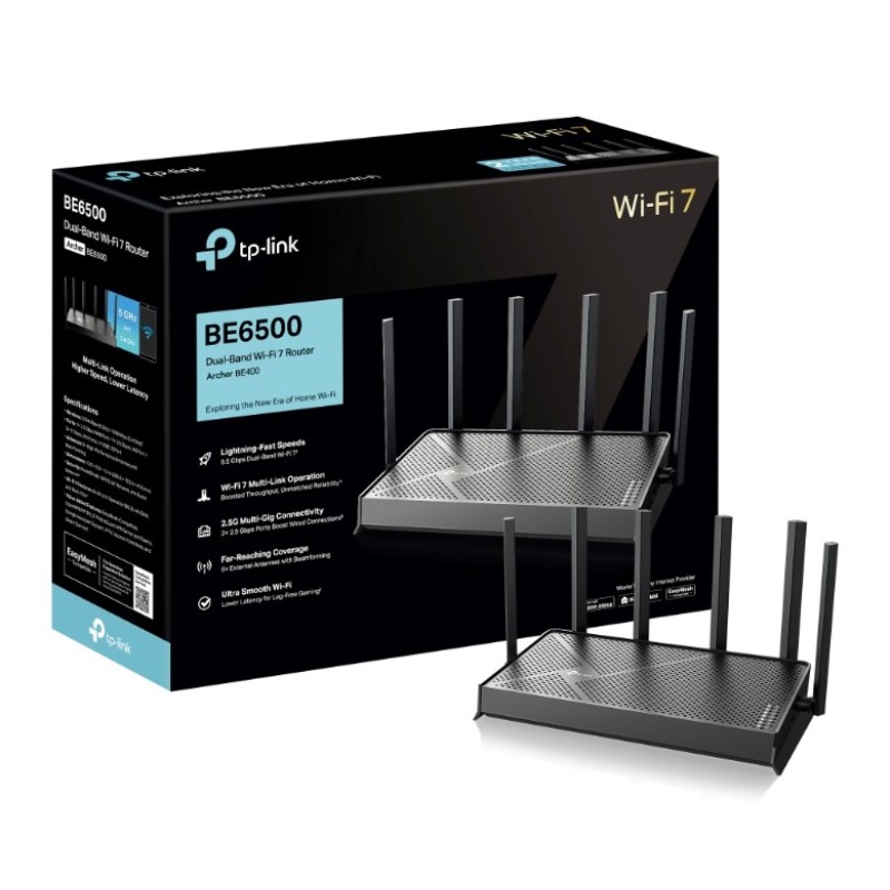 Маршрутизатор TP-Link Archer BE400