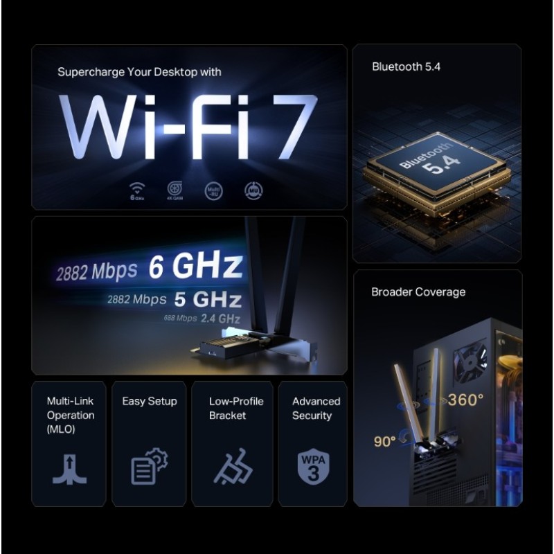 Сетевая карта TP-Link Archer TBE400E