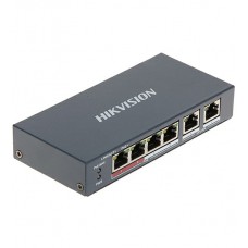 Коммутатор Hikvision DS-3E0106P-E/M