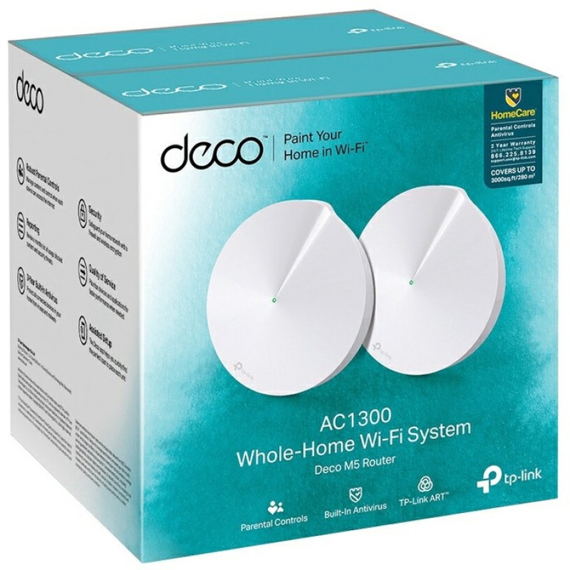 Wi-Fi Mesh система TP-LINK Deco M5 (2-pack)
