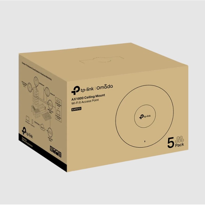 Точка доступа TP-Link EAP613 (5-pack)