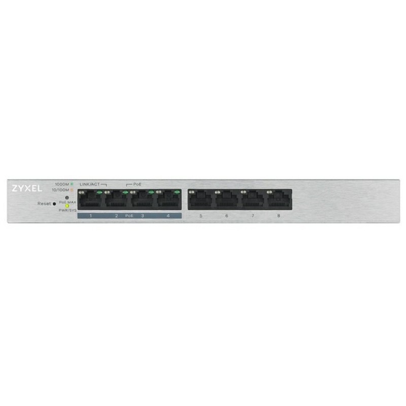 Коммутатор ZYXEL GS1200-8HP v2