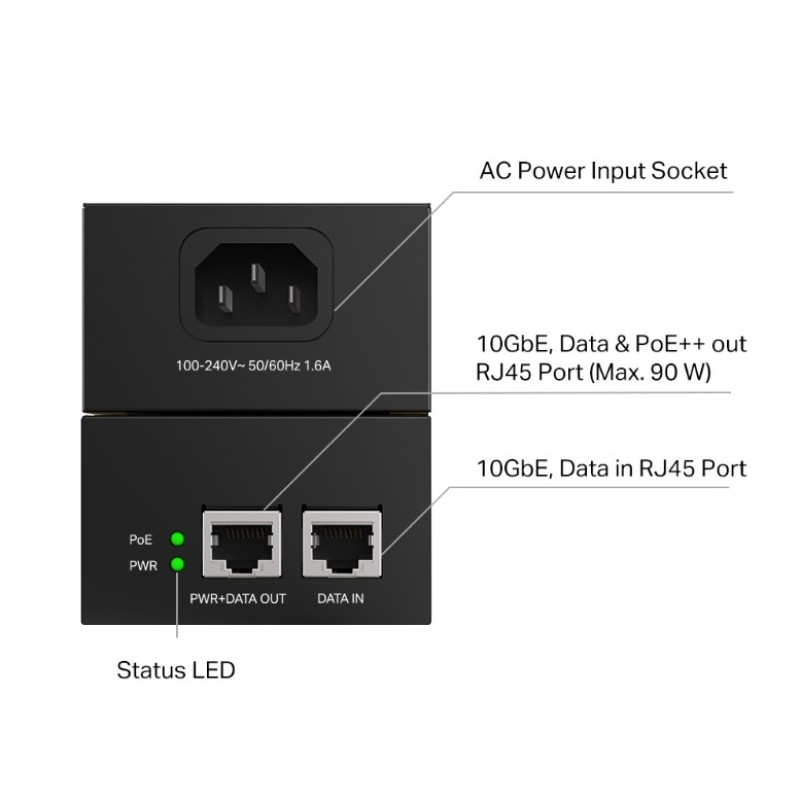 PoE инжектор TP-Link POE380S