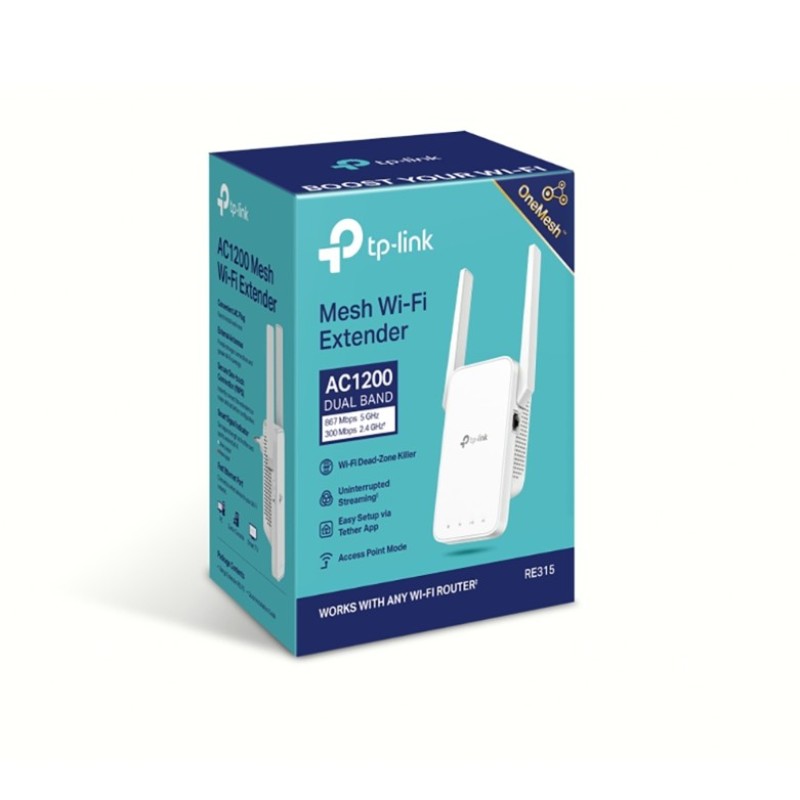 Повторитель WiFi TP-Link RE315 AC1200