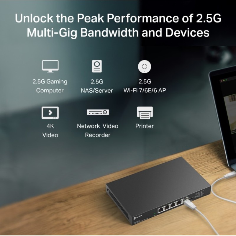Коммутатор TP-Link TL-SG105-M2