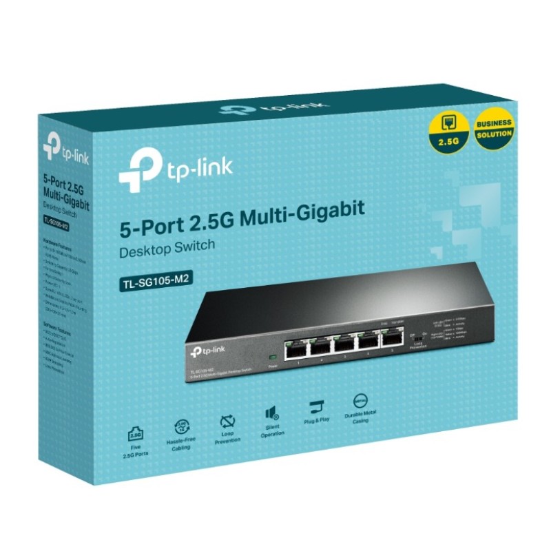 Коммутатор TP-Link TL-SG105-M2
