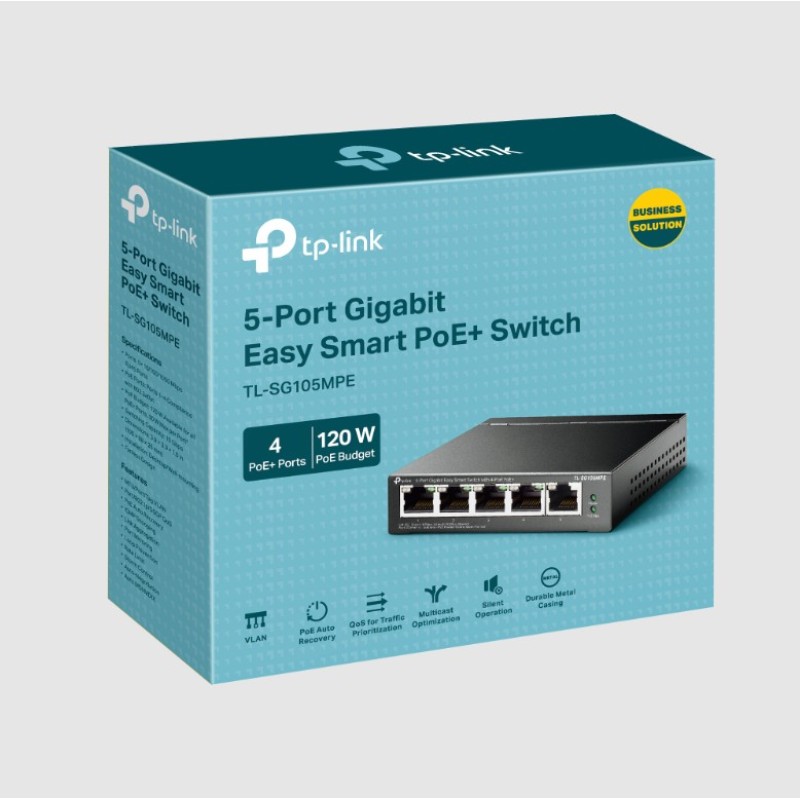 Коммутатор TP-Link TL-SG105MPE