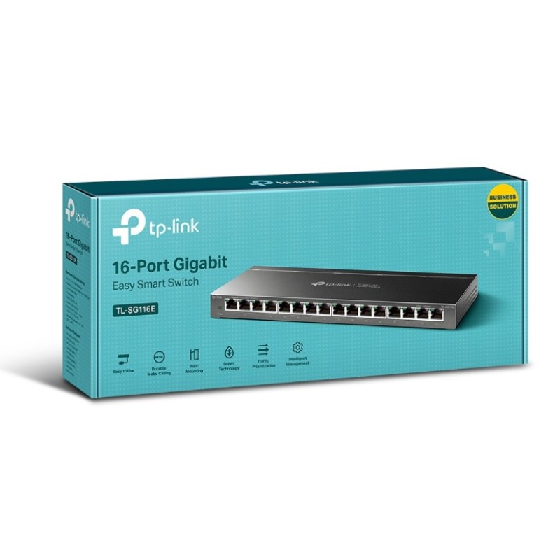 Коммутатор TP-Link TL-SG116E