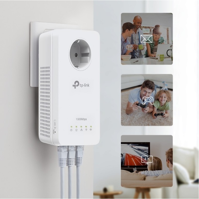 PowerLine адаптер TP-Link TL-WPA8631P KIT
