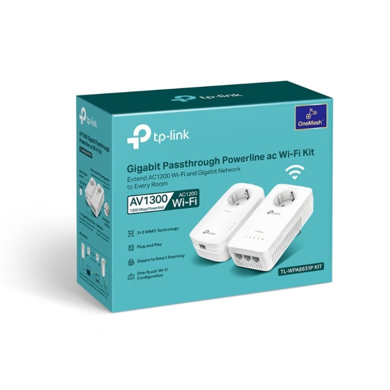 PowerLine адаптер TP-Link TL-WPA8631P KIT