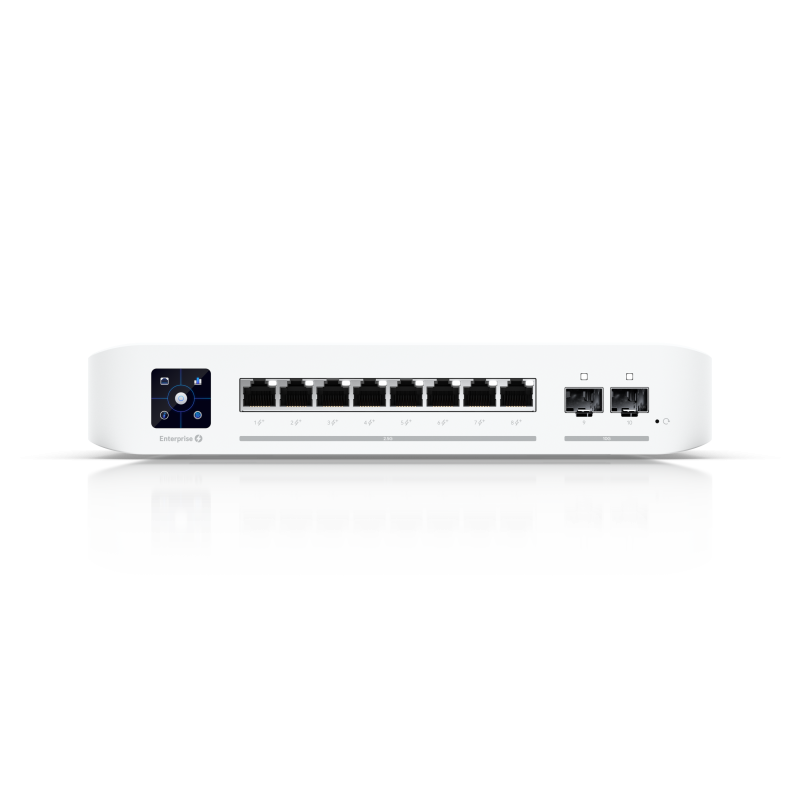 Коммутатор Ubiquiti USW-Enterprise-8-PoE 8 портов 2.5GbE PoE++