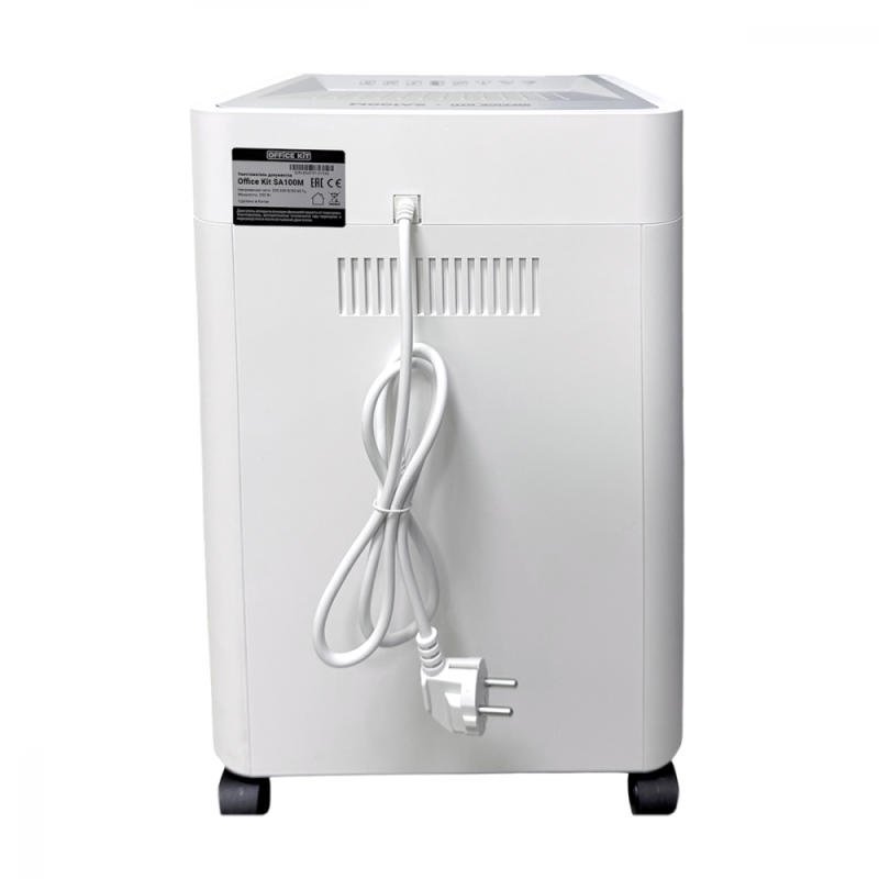 Уничтожитель документов Office Kit SA100M 1,9х12 мм с автоподачей 100 листов P-5