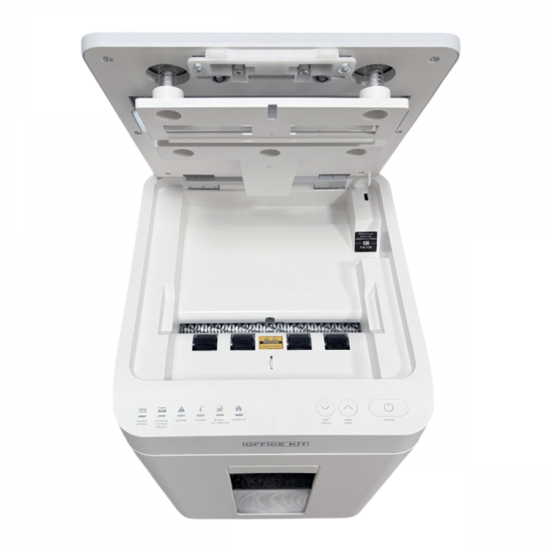 Уничтожитель документов Office Kit SA100M 1,9х12 мм с автоподачей 100 листов P-5