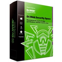 Антивирус Dr.Web Security Space LHW-BK-36M-5-A3 5 ПК 36 месяцев ESD