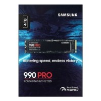 Твердотельный накопитель Samsung 990 PRO 4TB M.2 NVMe PCIe 4.0 (MZ-V9P4T0BW)