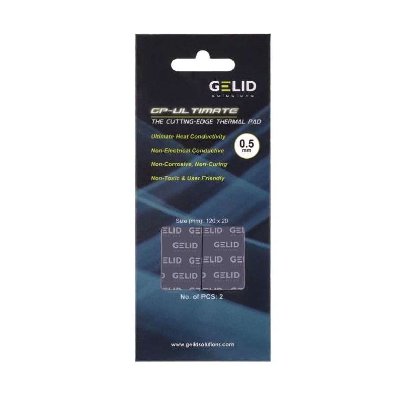Термопрокладка GELID GP-ULTIMATE 0.5mm (TP-VP04-R-A)