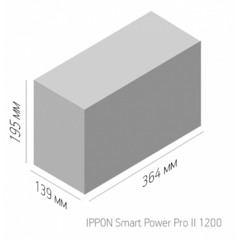 ИБП Ippon Smart Power Pro II 1600 1600VA