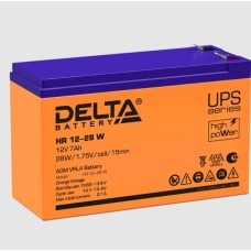 Батарея Delta HR 12-28 W 12V 7Ah