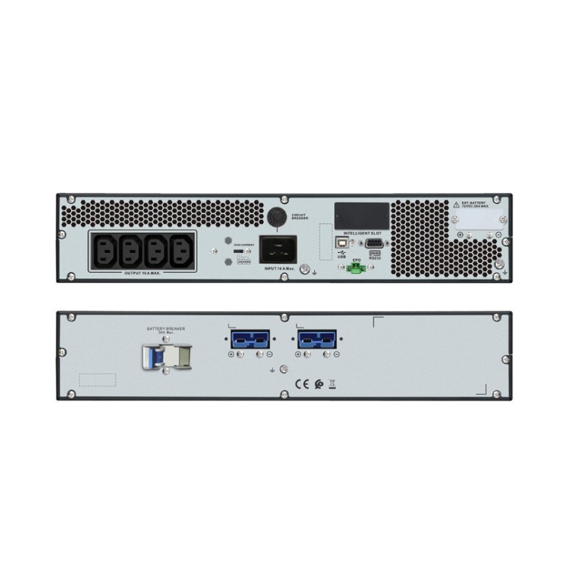 ИБП APC Easy UPS SRV2KRILRK-E 2000VA Online Rack 4U