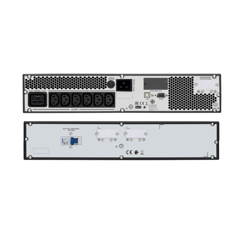ИБП Schneider Electric Easy UPS SRVS3KRILRK 3000VA Online Rack 4U