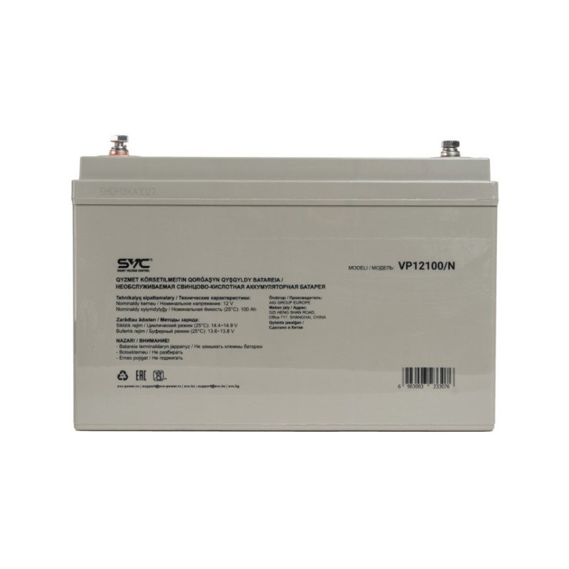 Батарея SVC VP12100/N 12V 100Ah