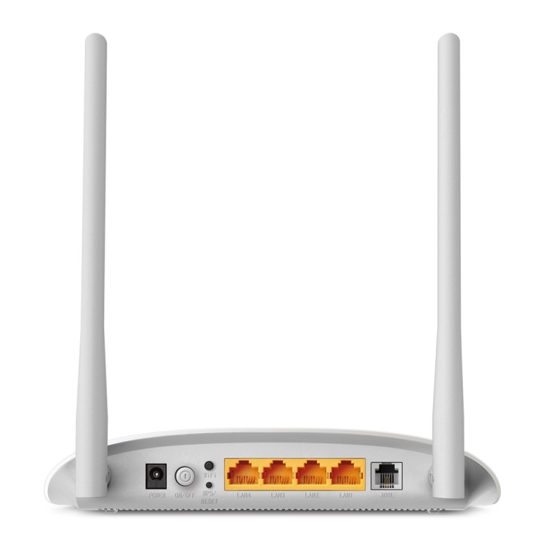 Модем-роутер TP-Link TD-W8961N ADSL2+ (300 Мбит/с, 4xLAN, Wi-Fi N)
