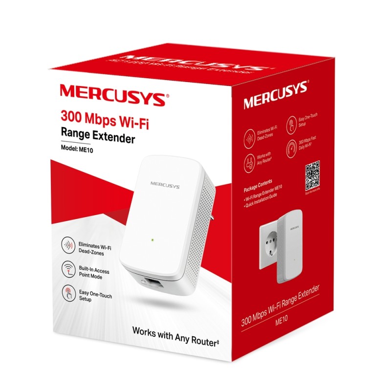 Повторитель Wi-Fi Mercusys ME10